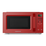Farberware FMO07WEIRD 700-Watt Compact Countertop Microwave Oven-0.7 cu. ft. in Red