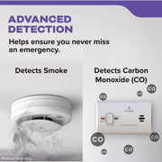 Kidde 20SD10/KN-COB-LP2 10-Year Battery Smoke Detector & AA Battery Carbon Monoxide Detector Value Pack