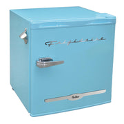 Frigidaire EFR176-BLUE 1.6 cu ft Blue Retro Fridge with Side Bottle Opener. for The Office, Dorm Room or Cabin