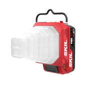 SKIL 20V 7 In. Misting Fan and Collapsible Lantern Combo, Cordless, 3 Fan Speeds, 2 Misting Modes, 300 Lumens, USB-C Port, Includes 2.0Ah Battery and Charger