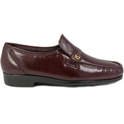 Florsheim Riva Mens Slip-On Shoes - BURGUNDY 10 MEDIUM