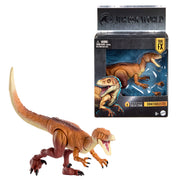Mattel Jurassic World Hammond Collection Ornitholestes Dinosaur Figure, Deluxe Design, 18 Articulations, Swappable Claws, 9.2-Inch