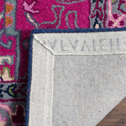 Safavieh Bellagio Collection BLG541B Grey and Pink Square Area Rug, 5' Square