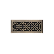 Signature Hardware FR1050.410.ABS.W Ballas Steel Wall Register - Antique Brass - 4