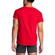 Fruit of the Loom Men's Stay Tucked Crew Neck T-Shirt, Classic Fit, Moisture-Wicking EverSoft Cotton, Assorted Colors, 6 Pack, 2XL, 6P281CX