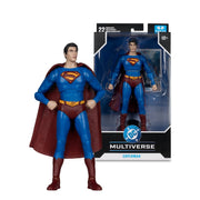 McFarlane Toys DC Multiverse Superman 7in Action Figure with 22 Moving Parts, Collectible Art Card, Multicolor