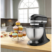KitchenAid K45SSOB 4.5-Quart Classic Series Stand Mixer, Onyx Black