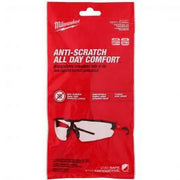 Milwaukee 48-73-2011 Safety Glasses W/Anti-Scratch Lenses, Clear