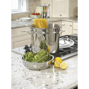 Cuisinart Chef's Classic Stainless Steel 4-Piece Pasta Steamer Set, 12 Qt, Silver, 77-412P1