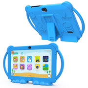 HDTABLET Kids Tablet, 7 Inch Android 14, 4GB RAM, 32GB Storage, 1TB Expandable, Parental Control, IPS Screen, Dual Camera, Shockproof Case, Pink