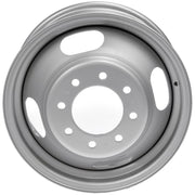 Dorman Steel Wheel Rim, 16 x 6.5 in, 8-Lug, Painted Silver, Fits Select Chevrolet and GMC Models, 939-201