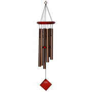 Woodstock Chimes Encore Collection Chimes of Pluto - Bronze/Dark Wood
