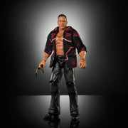 WWE Monday Night War Elite Collection The Rock 6-Inch Action Figure with TrueFX Detailing, Deluxe Articulation, Interchangeable Hands, Accessories, Build-a-Figure Part
