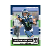 Panini 2025 Donruss Optic Football Blaster Box, 6 Packs, 4 Cards Per Pack, Pink Parallels, Rated Rookie, Autographs, Memorabilia