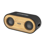 House of Marley Get Together 2 Mini Portable Speaker with Wireless Bluetooth Connectivity, Signature Black