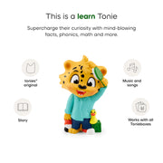 Tonies Leo's Day Routines Audio Toy Figurine, 13 Songs and 14 Stories, Plastic, English, Ages 3+, 7.88 in, 92200579
