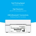 Core Innovations CPS550 Bluetooth Thermal 4x6 Shipping Label Printer Bundle - Compatible with Android, iOS & Windows