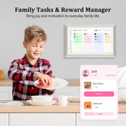 BIGASUO 159C 15.6 inch Digital Calendar Wall Planner & Chore Chart