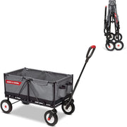 Radio Flyer 3990Z The Beast EZ Fold Maximum Capacity Heavy-Duty Kid & Cargo Wagon, Collapsible Wagon for Ages 1.5-6 Gray