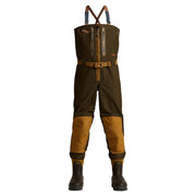 Sitka Delta Zip Hunting Waders, Insulated Lacrosse Aerofoam Boots, Waterproof GORE-TEX Fabric, Adjustable No-Buckle Suspension, Earth, Extra Large Tall, Size 13 Boot, 600238-EA-XLT-13