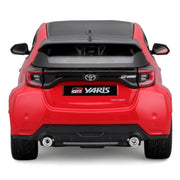 Maisto 2021 Toyota GR Yaris Diecast Model Car, Red with Carbon Top, 1/24 Scale, Special Edition 32909-RD