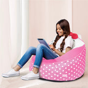 Hello Kitty WK950187 Compressed Foam Bean Bag Chair for Kids, Pink