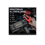 AVAPOW A58 Car Jump Starter, 4000A Peak 27800mAh Battery Jump Starter