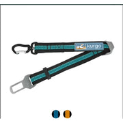 Kurgo Direct to Seatbelt Tether for Dogs Swivel Tether, Coastal Blue - Material: Metal