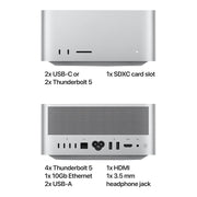 Apple Z1CD9LL/A Mac Studio Apple M4 Max 4.5GHz Apple M4 Max Graphics 48GB RAM 1TB SSD MacOS Silver