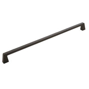 Amerock BP55281BBR Blackrock 18-in Center to Center Black Bronze Rectangular Appliance Appliance Door Pull