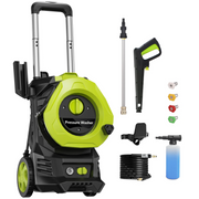 PANRANO Electric Pressure Washer 4800PSI Max 2.6 GPM, Car Wash Machine Ideal Cleaning for Garden, 110 volts 16.5 lb
