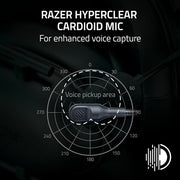 Razer RZ04-03240900-R3U1 BlackShark V2 X Xbox Gaming Headset - 50mm Drivers, Cardioid Mic, Lightweight, Noise Isolating Earcups