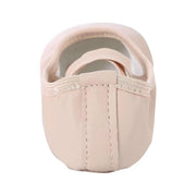 Dynadans Leather Ballet Shoes with Elastic X Straps, Beige, Size 11.5 Little Kid