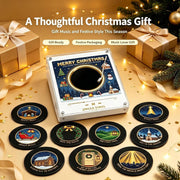 NovaSyrma Magnetic Fridge Vinyl Music Box Christmas