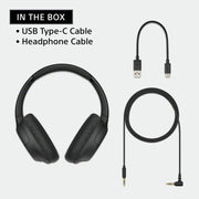 Sony WHCH710N Noise Cancelling Wireless Bluetooth Headphones, Black