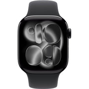 Apple Watch Gen 11 Series 11 42mm Jet Black Aluminum - Black Sport Band MEQU4LW/A