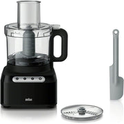 Braun FP3101BK EasyPrep 8-Cup Food Processor, Black