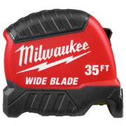 Milwaukee 48-22-1235 Wide Blade Tape Measure 35 Ft With 18 Ft Reach