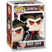 Funko POP Animation Samurai Jack Mad Jack Vinyl Figure, Multicolor, 3.75 in, 83466