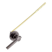 Signature Hardware SHGF100TLGM Greyfield Flush Handle, Gunmetal