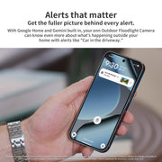 onn Outdoor Floodlight Camera Hardwired, 1080p HDR Video with Color Night Vision, Two-Way Talk, Motion-Activated Floodlight, Wi-Fi and Bluetooth Compatible