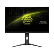 MSI MAG 321CUPDF 32-Inch Curved Gaming Monitor, 4K UHD 3840 x 2160, Dual Frequency 160Hz UHD / 320Hz FHD, Rapid VA Panel, 0.5ms Response Time, Adaptive Sync, HDMI, DisplayPort, USB-C, VESA Mountable, Adjustable Stand, Black