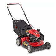 Troy-Bilt TB120C Walk-Behind Push Mower, 21-Inch, 163cc Engine, 3-in-1 Steel Deck, 1.9 Bushel Rear Bag, TriAction Cutting System, Adjustable Height