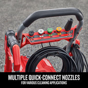 CRAFTSMAN Electric Brushless Cold Water Pressure Washer, 2800 PSI, 1.1 GPM, Black, CMEPW2800