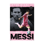 Trends International MLS Inter Miami CF - Lionel Messi 25 Wall Poster with Magnetic Frame, 22.375