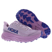 Hoka Challenger 8 GTX Womens Trail Running Shoes, Waterproof Gore-Tex Membrane, Maximum Cushioning, Fragrant Lilac Berry Mauve, Size 7