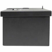 Tripp Lite Fiber Optic Wallmount Distribution Enclosure, 2-Panel Capacity, Lockable, Black, Cold-Rolled Steel, N492-WM2-BK