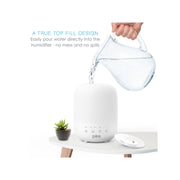Pure Enrichment Hume' Sense Top Fill Humidifier PEHUTRB-W - WHITE ONE SIZE