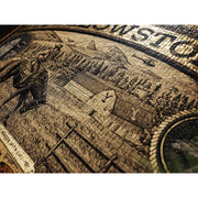 Theory11 Yellowstone Jigsaw Puzzle, 1,000 Pieces, Brown, Intermediate Skill Level, Gold Foil Accents, T11-YELSTONE-PUZZLE