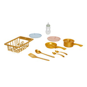 Jakks Pacific 72843 My Sweet Love Sink Playset with Working Faucet, 12 Accessories, Durable Plastic, for Ages 3+